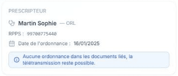 Bloc Prescripteur